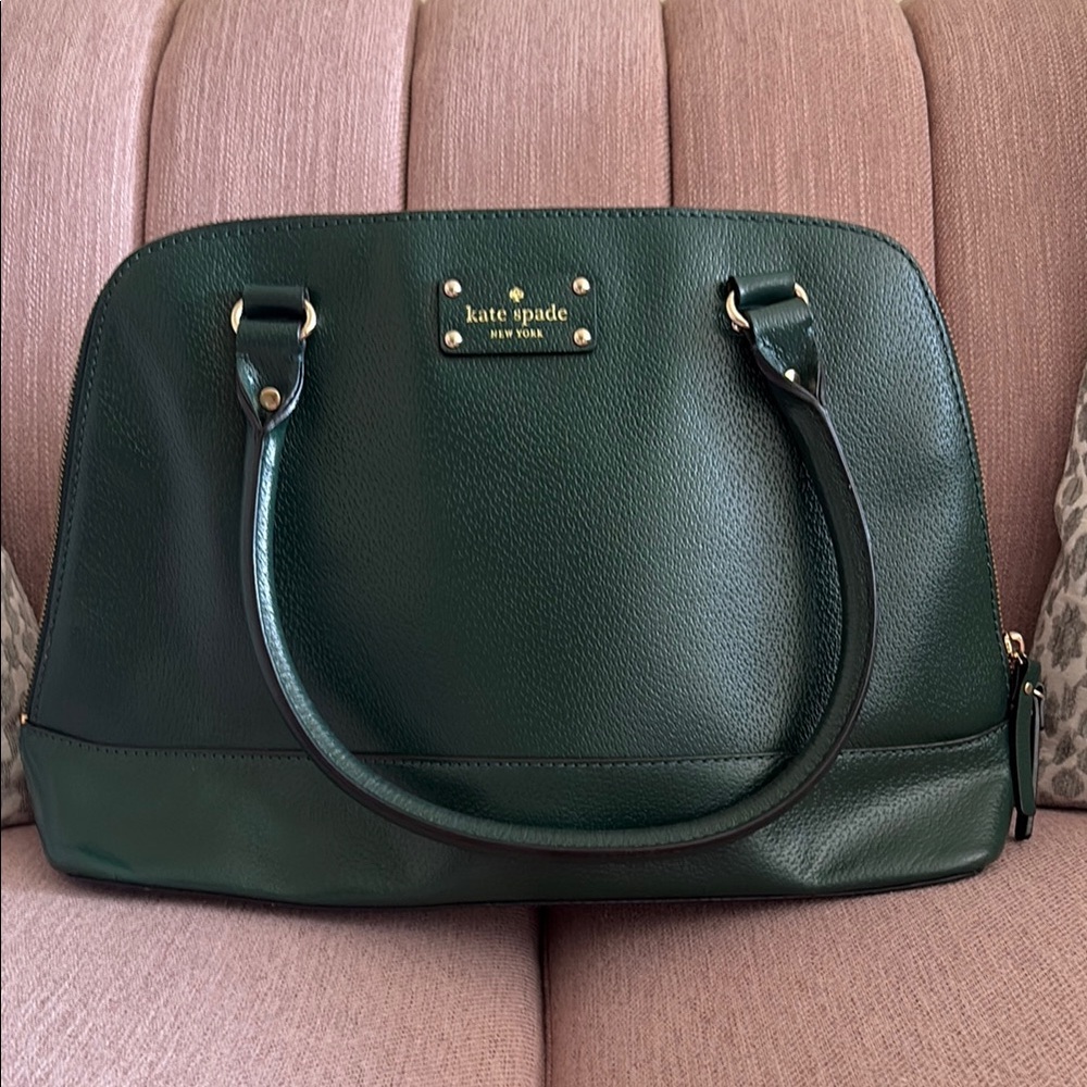 Kate Spade Dark Green Shoulder Bag